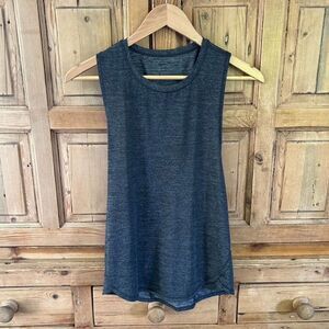 Lululemon 6 (?) Silver Gray Racerback Tank Top Seawheeze - Rare‎